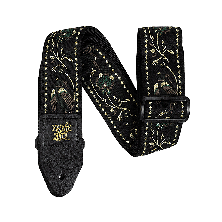 Correia Ernie Ball p/ Guitarra, Violão ou Baixo Black Pheasant Jacquard  P 05372