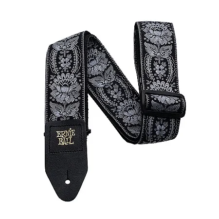 Correia Guitarra, Violão ou Baixo Ernie Ball Silver Orleans Jacquard P 04150