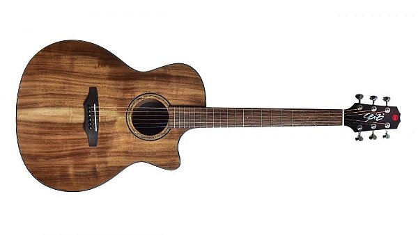 Violão Seizi Supreme Ryu Cutaway Koa com Bag
