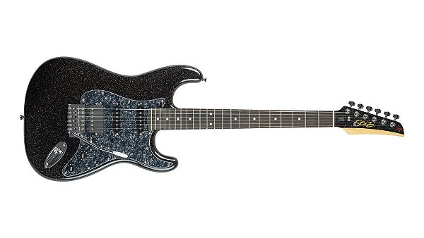 Guitarra Seizi Fun Katana Musashi Hss Black