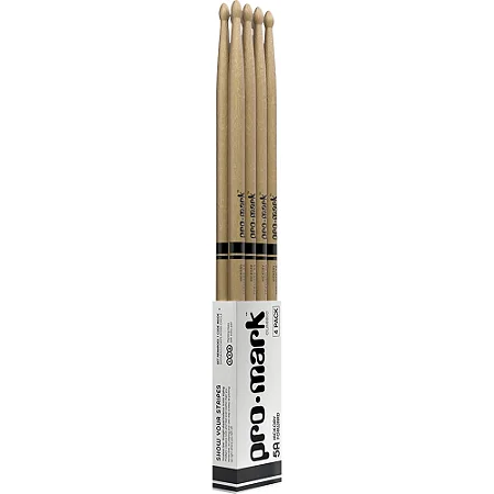 Pack de Baqueta Pro Mark Hickory 5A Tx 5A W c/ 4