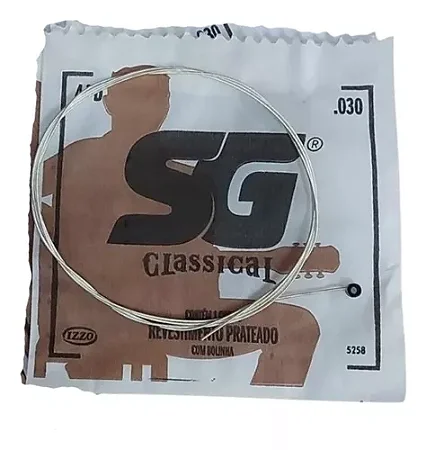 Corda 4 D (Re) Avulsa de Violão Nylon SG