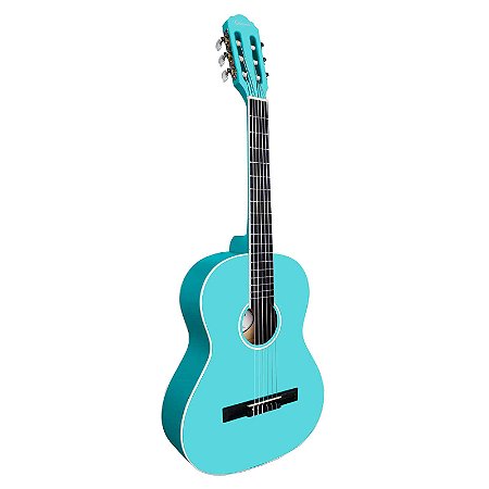 Violão Giannini 1/2 NR TBS Turquoise Blue Satin
