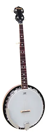 Banjo Acústico Americano 5 Cordas Wave WBJ 30