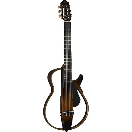 Violão Elétrico Nylon Yamaha Silent SLG 200 N TBS Tobacco Brown Sunburst