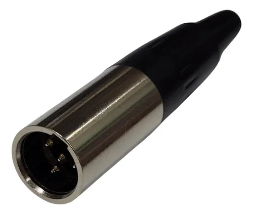 Conector Mini Xlr Macho Hjh Hx 1068