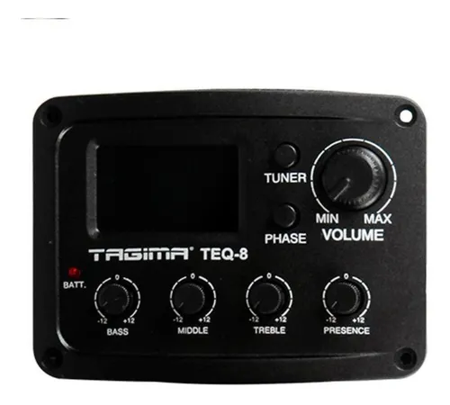 Equalizador Custom Sound Tagima Teq 8