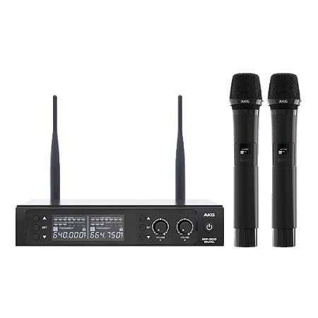 Microfone sem Fio de Mão AKG WP 300 Dual