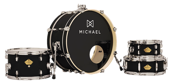 Bateria Michael Legacy DML 410 MBK 20" (Shell Pack)