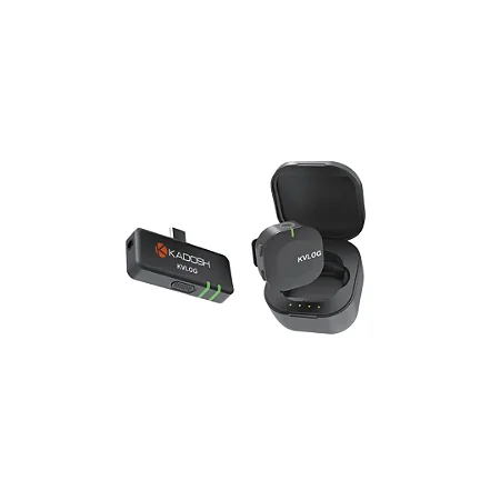 Microfone de Lapela Kadosh K Vlog 1 Bk