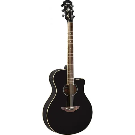 Violao Aco Yamaha Apx 600 Black