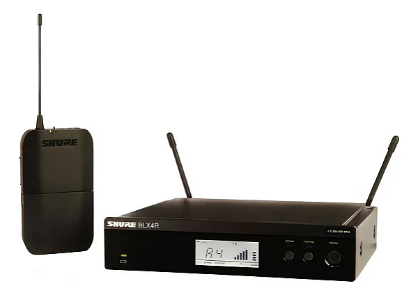 Transmissor Shure Blx 14 Rbr C/ Receptor Sem Fio Body Pack J 10