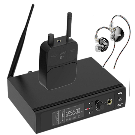 Sistema de Monitor sem Fio AKG WP 300 IEM