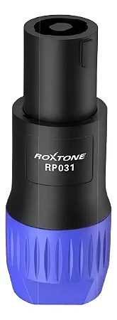 Conector Roxtone Speakon de Linha RP031