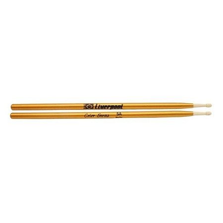 Baqueta Liverpool 5 A  Madeira Dourada LC 5AMD