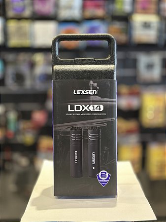Kit C/2 Microfones Condensadores Dylan LDX 14