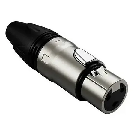 Conector Xlr Femea Wc 1003 Linha Wireconex