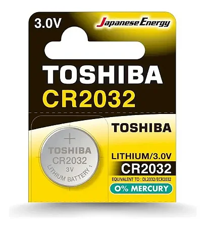 Bateria Moeda Litio 3 V Toshiba Cr 2032