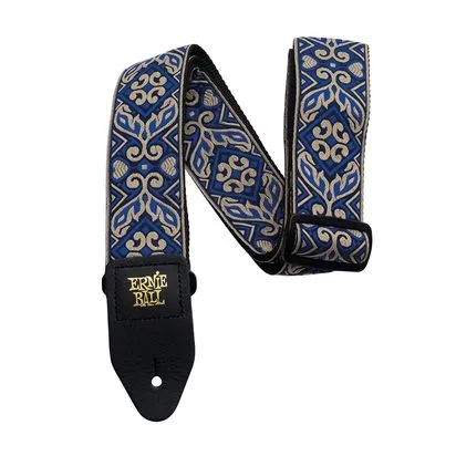 Correia Guitarra, Violão ou Baixo Ernie Ball Tribal Blue Jacquard P 04165