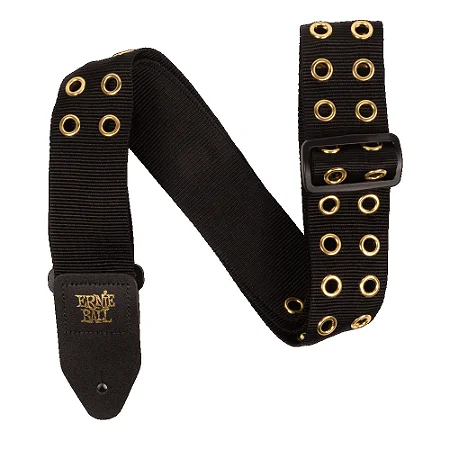 Correia Ernie Ball P/ Violão, Guitarra ou Baixo Hole Lotta Metal Gold P 05398