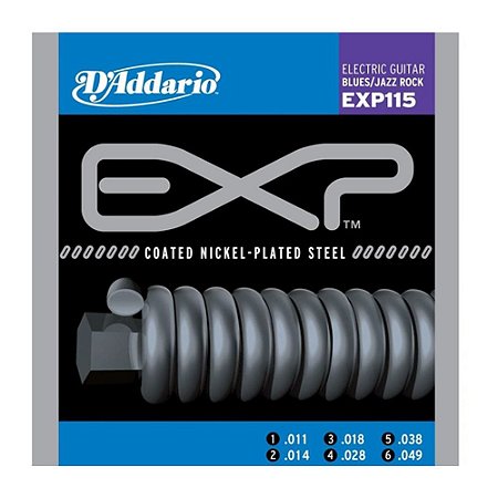 Encordoamento para Guitarra D'addario Exp 115 0.11