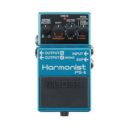 Pedal para Guitarra BOSS PS 6 Harmony Shifter