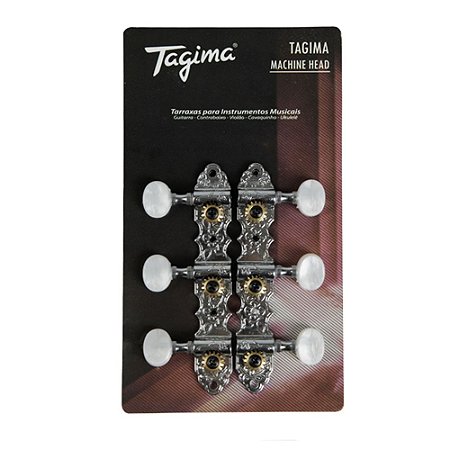 Tarraxa para Violão Nylon TMH 831 Cromada - Tagima