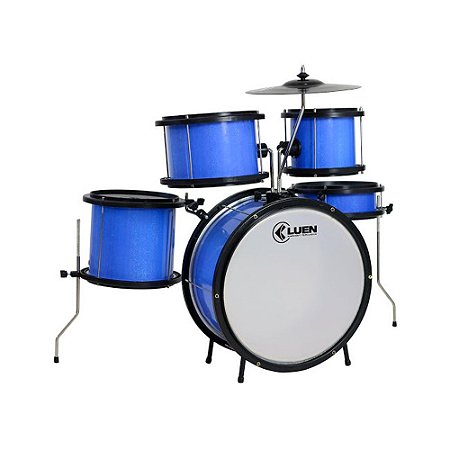 Bateria Infantil Luen Pop Azul