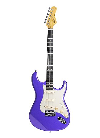 Guitarra Stratocaster Tagima Tg 500 Mpp Woodstock Metallic Purple