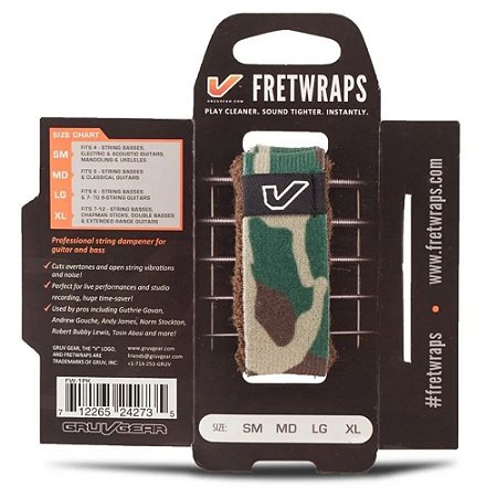 Abafador De Cordas Gruvgear - Fretwraps