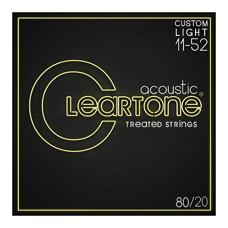 Encordoamento para Violao Cleartone 0.11 Bronze Extra Light