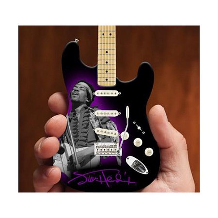 Miniatura da guitarra tributo Jimi Hendrix Mini Fender