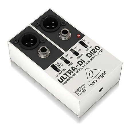 Direct Box Behringer Ultra Di 20 Duplo