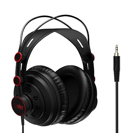 Fone de Ouvido de Estudio - Driver 50mm - 32 Ohms, 90dB, 20Hz-20kHz - K-250S - Költ