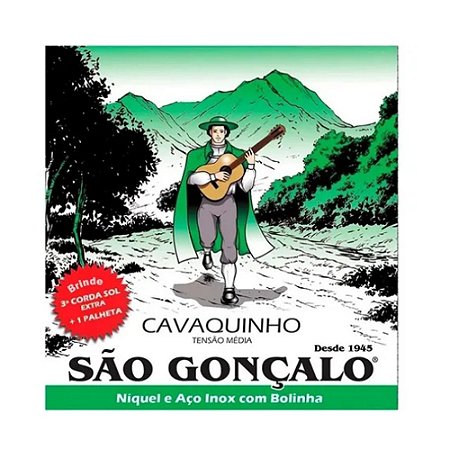 Encordoamento P/ Cavaquinho São Gonçalo