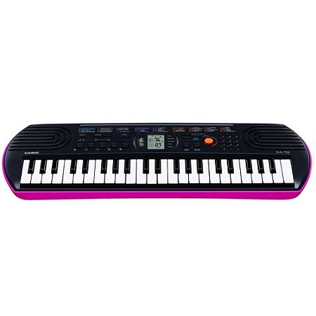 Teclado Infantil Casio Sa 78 Rosa