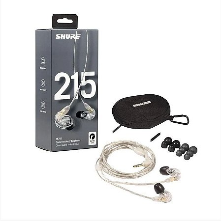 Fone De Ouvido Shure Se 215 Cl In Ear