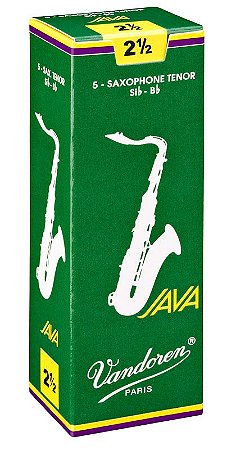 Palheta P/ Sax Tenor Vandoren 2,5 Java