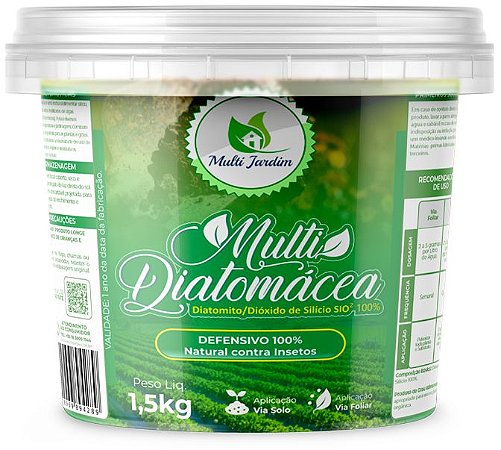 Terra Diatomacea - Multi Jardim - Produtos para Agricultura e Jardinagem