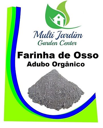Farinha de Osso Pura Adubo Fertilizante Orgânico