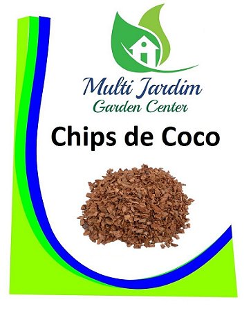 20 Litros Chip de Coco Lavado - Substrato Orgânico Orquídeas