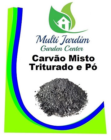 Carvão Triturado com Pó Substrato Orgânico Rosa do Deserto Etc