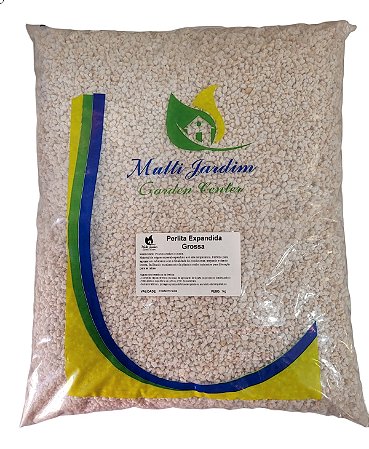 1kg Perlita Expandida Grossa Substrato Orgânico Grow