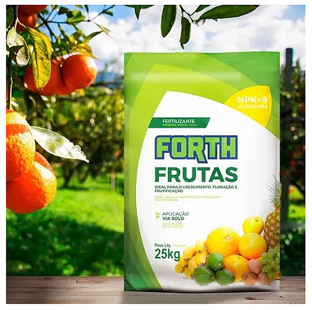 25kg Forth Frutas Adubo Fertilizante