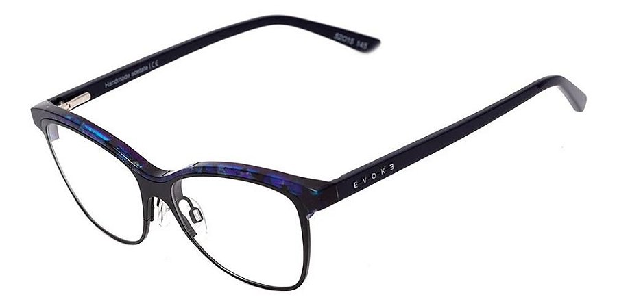 Óculos De Grau Evoke For You Influence G22 Azul Preto