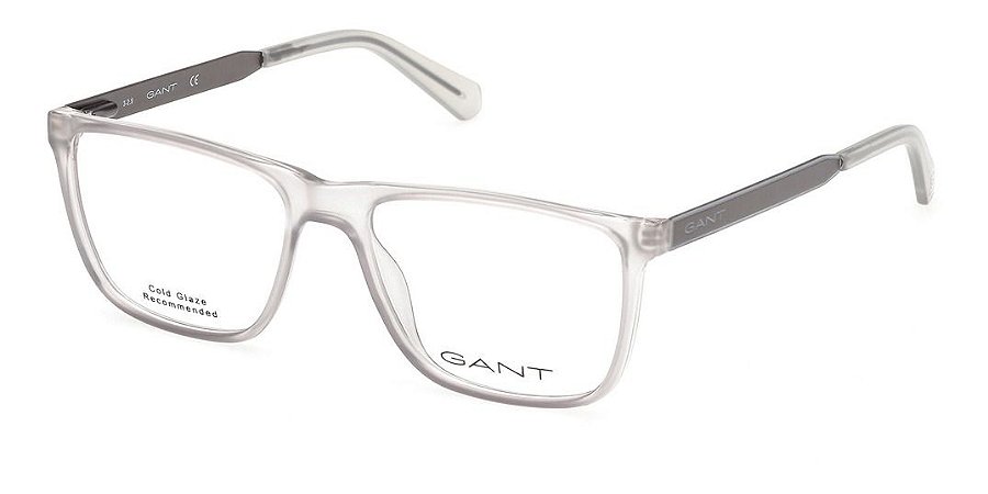 Óculos Armação Gant Ga3229 020 Cinza Translucido Fosco