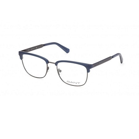 Óculos Armação Gant GA3228 091 Azul Masculino