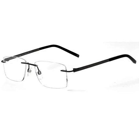 Óculos Armação T-Charge T1229 02A Metal Grafite Titanium