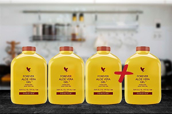 ALOE VERA GEL PLUS - 4 UNIDADES
