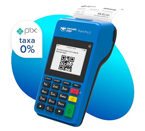 MAQUININHA QUE IMPRIMI O COMPROVANTE.